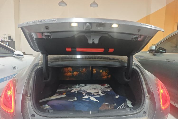 Used ORA Lightning Cat 2024 Dark Night Edition 555km Prestige Version Trunk