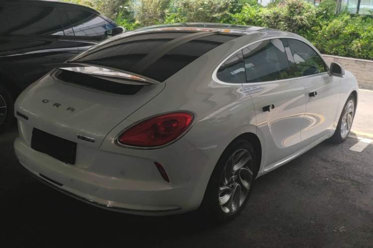 Used ORA Lightning Cat 2024 Dark Night Edition 555km Prestige Version Rear Right 45 Deg