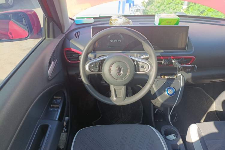 Used ORA White Cat 2020 305 km Luxury Version Steering Wheel