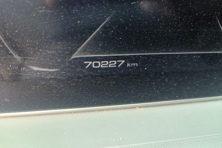 Used ORA White Cat 2020 305 km Luxury Version Odometer Close Up