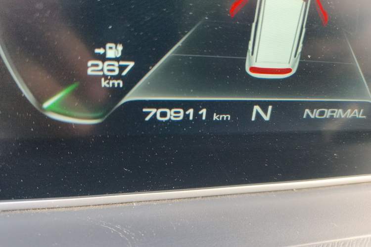 Used ORA White Cat 2020 360 km Luxury Version Odometer Close Up