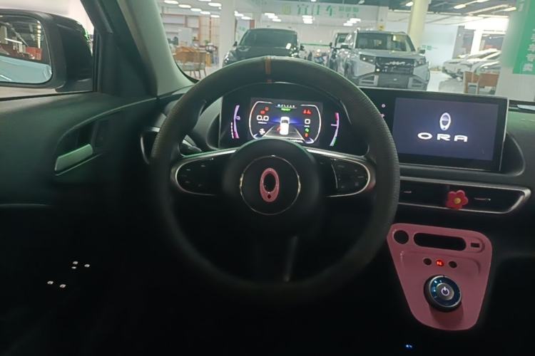 Used ORA White Cat 2020 401 km Long-Range Version Steering Wheel