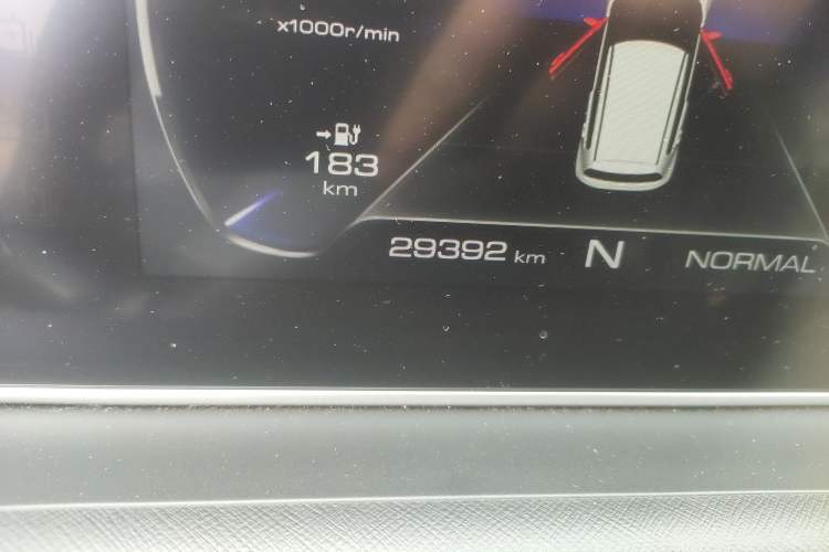Used ORA White Cat 2020 360 km Luxury Version Odometer Close Up