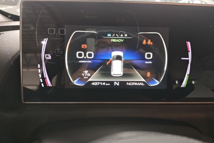 Used ORA White Cat 2020 360 km Luxury Version Odometer Close Up