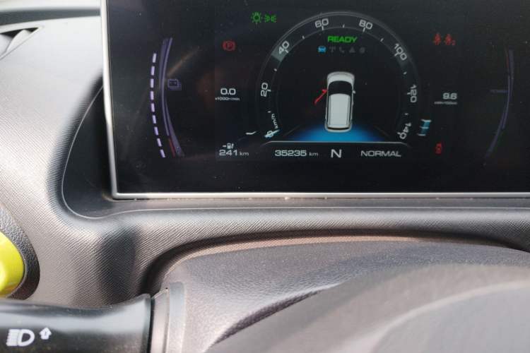 Used ORA White Cat 2020 305 km Luxury Version Odometer Close Up