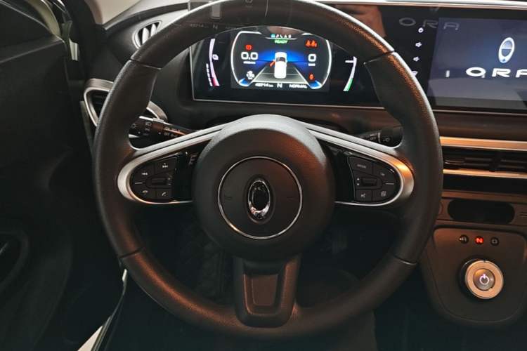 Used ORA White Cat 2020 360 km Luxury Version Steering Wheel
