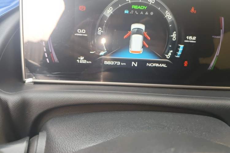 Used ORA White Cat 2020 360 km Luxury Version Odometer Close Up