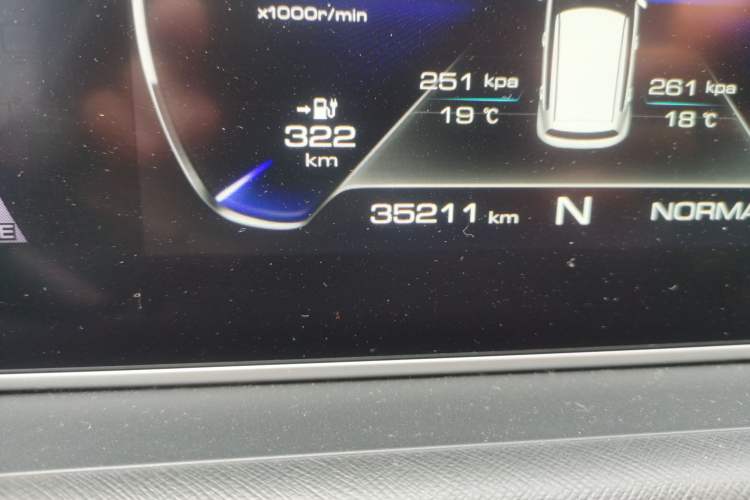 Used ORA White Cat 2020 360 km Luxury Version Odometer Close Up