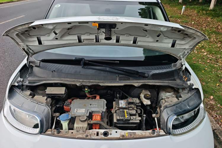 Used ORA White Cat 2020 305 km Luxury Version Engine Bay
