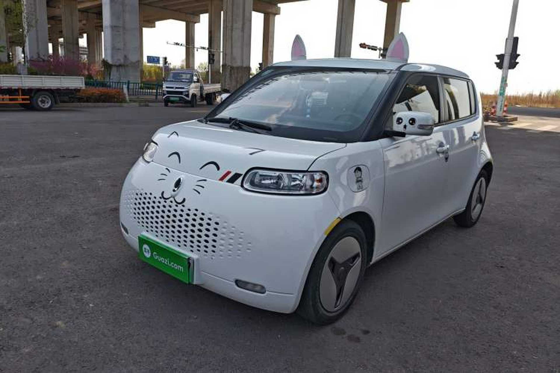 Used ORA White Cat 2020 360 km Luxury Version Front Left 45 Deg
