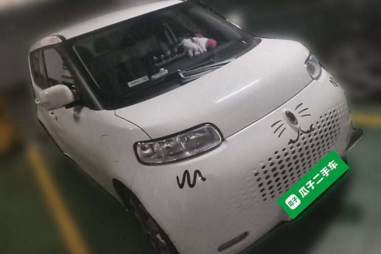 Used ORA White Cat 2020 305 km Luxury Version Front Right 45 Deg