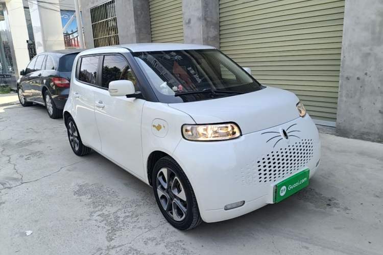 Used ORA White Cat 2020 305 km Luxury Version Front Right 45 Deg