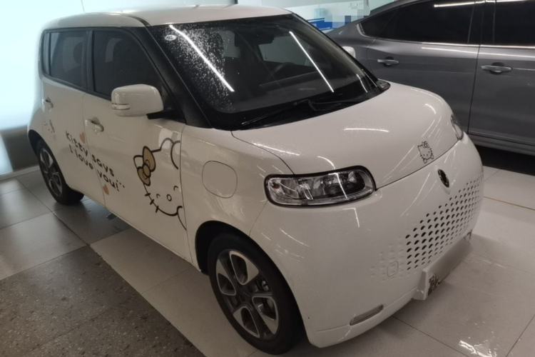 Used ORA White Cat 2020 305 km Luxury Version Front Right 45 Deg