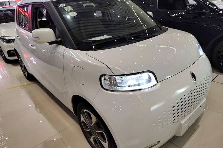 Used ORA White Cat 2020 305 km Luxury Version Front Right 45 Deg