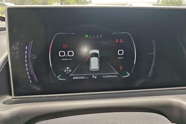 Used ORA White Cat 2020 360 km Luxury Version Instrument Cluster