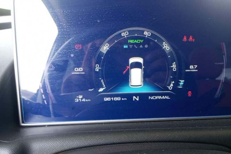 Used ORA White Cat 2020 360 km Luxury Version Instrument Cluster