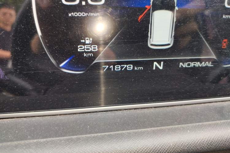 Used ORA White Cat 2020 360 km Luxury Version Odometer Close Up