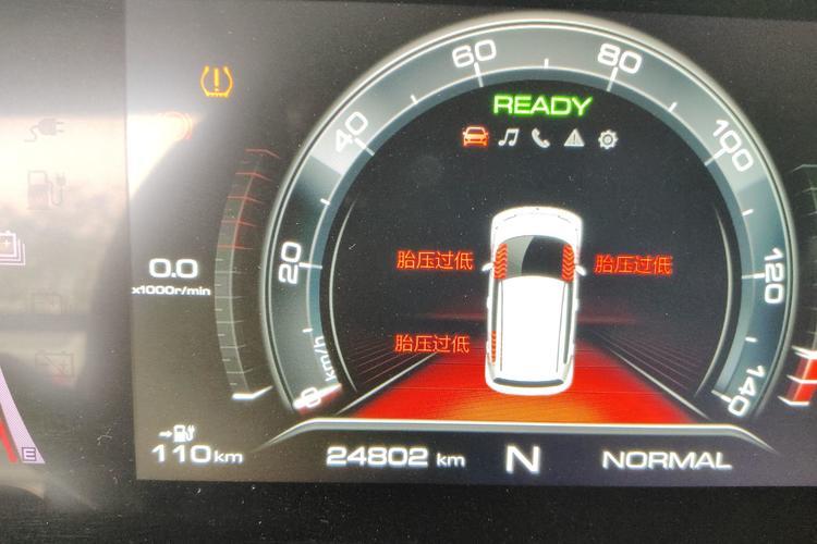 Used ORA White Cat 2020 360 km Luxury Version Odometer Close Up
