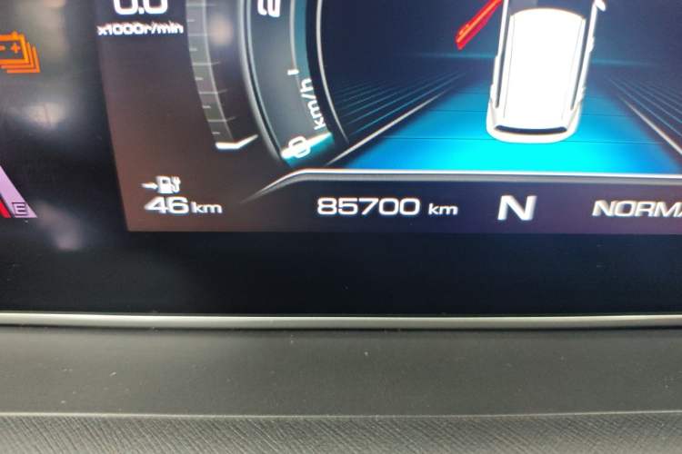 Used ORA White Cat 2020 360 km Luxury Version Odometer Close Up