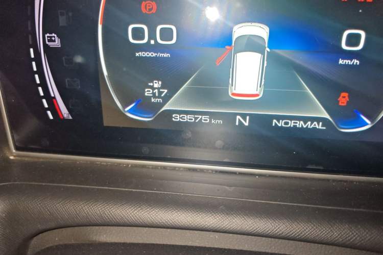Used ORA White Cat 2020 360km Standard Version Odometer Close Up