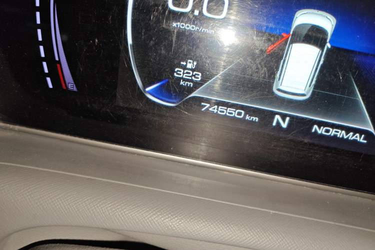 Used ORA White Cat 2020 360 km Luxury Version Odometer Close Up