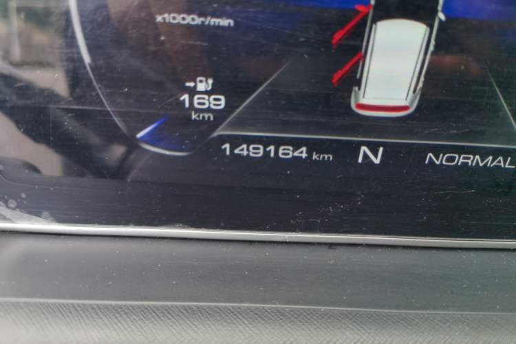 Used ORA White Cat 2020 360 km Luxury Version Odometer Close Up