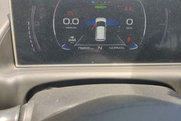 Used ORA White Cat 2020 360 km Luxury Version Odometer Close Up