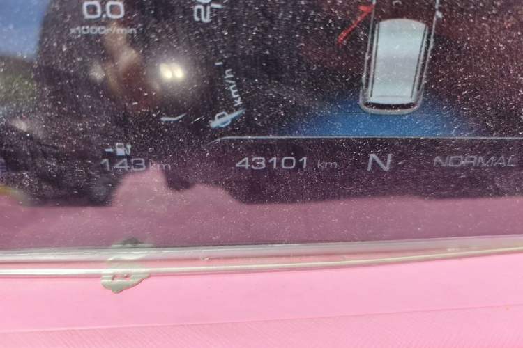 Used ORA White Cat 2020 305 km Luxury Version Odometer Close Up