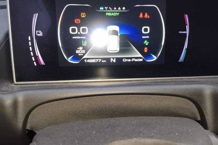 Used ORA White Cat 2020 401 km Flagship Version Odometer Close Up