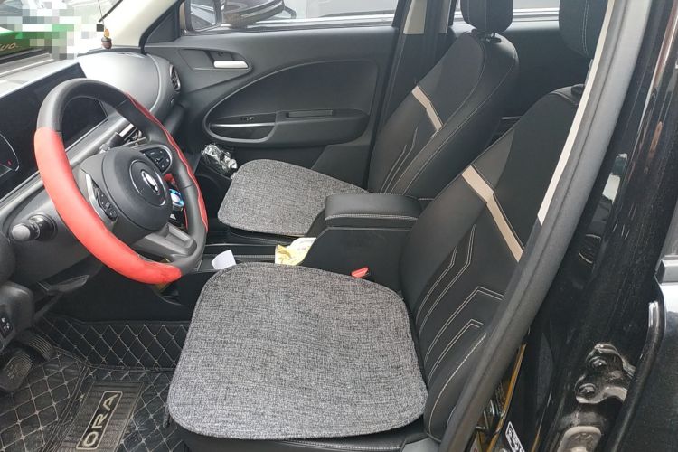 Used ORA White Cat 2022 Xiao Yean Cat Edition 360km Deluxe Model Ternary Lithium Left Front Seat