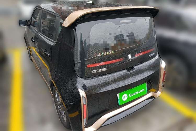 Used ORA White Cat 2022 Xiao Yean Cat Edition 360km Deluxe Model Ternary Lithium Rear Left 45 Deg