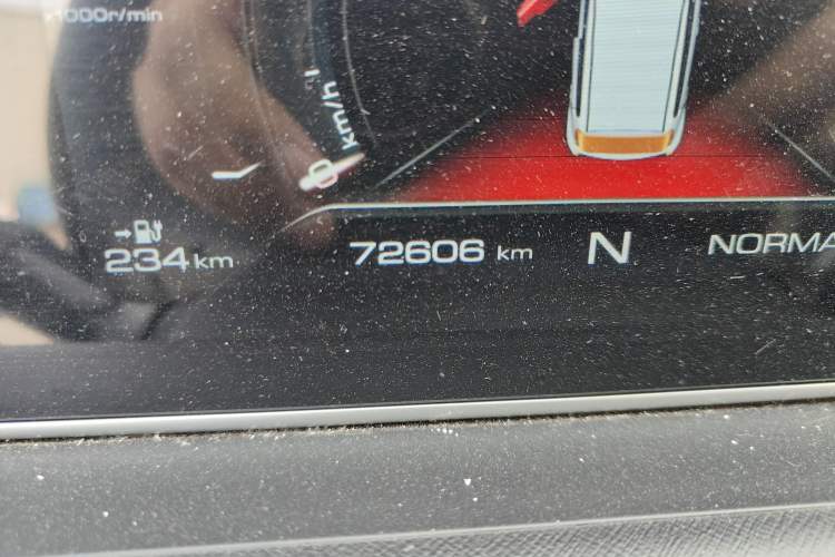 Used ORA White Cat 2022 Xiaoyue Mao Edition 360 km Luxury Model Lithium NMC Odometer Close Up