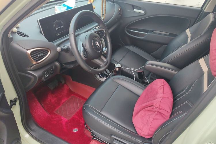 Used ORA White Cat 2022 Xiaoyue Mao Edition 401 km Flagship Model Lithium Ternary Driver Seat