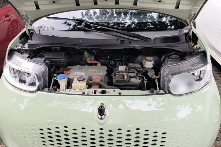 Used ORA White Cat 2022 Upgraded Model 305km Range Luxury Version Lithium Iron Phosphate Engine Bay