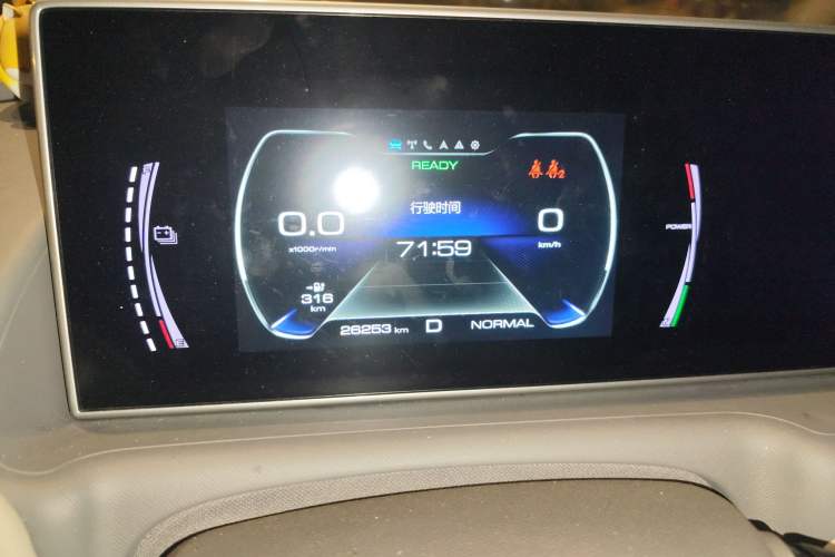 Used ORA White Cat 2022 Xiaoyue Mao Edition 360 km Luxury Model Lithium NMC Instrument Cluster