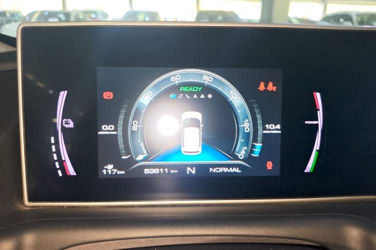 Used ORA White Cat 2022 Upgraded Model 305km Range Luxury Version Lithium-Ion Battery Instrument Cluster