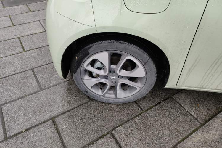 Used ORA White Cat 2022 Upgraded Model 305km Range Luxury Version Lithium-Ion Battery Left Front Wheel Hub