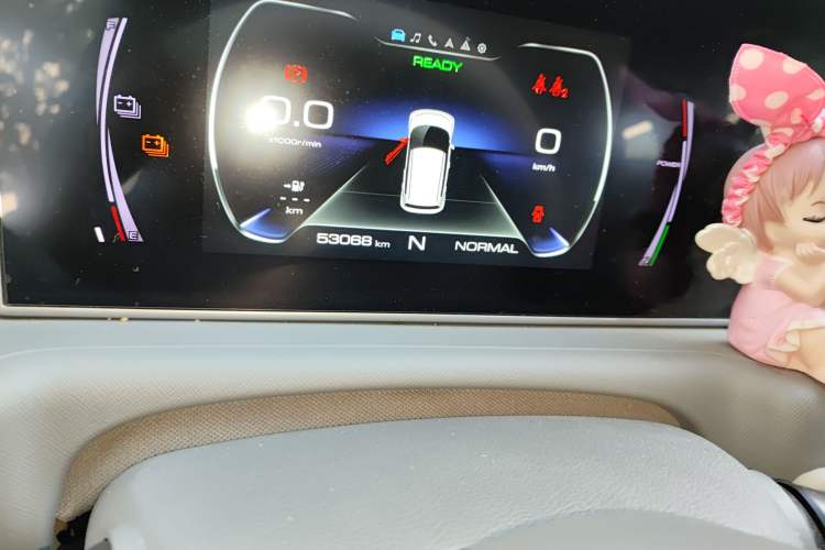 Used ORA White Cat 2022 Upgraded Model 305km Range Luxury Version Lithium-Ion Battery Odometer Close Up