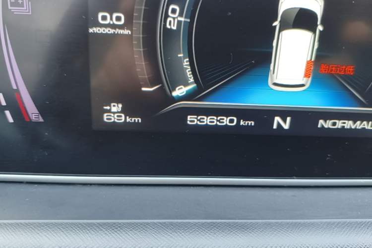 Used ORA White Cat 2022 Upgraded Model 305km Range Luxury Version Lithium-Ion Battery Odometer Close Up