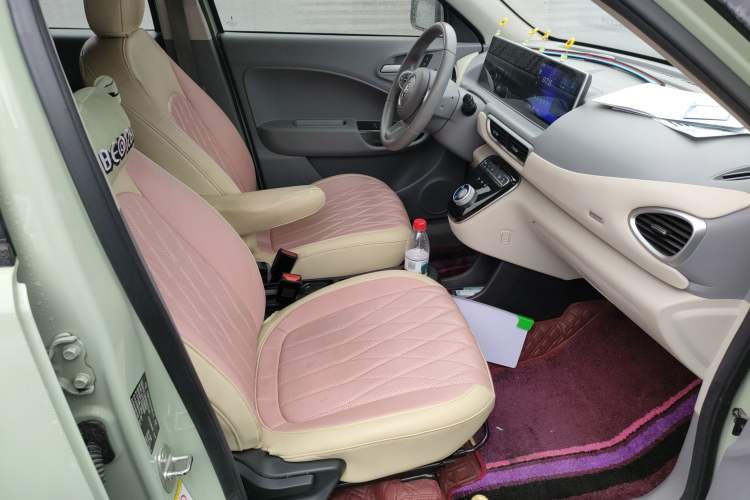 Used ORA White Cat 2022 Upgraded Model 305km Range Luxury Version Lithium-Ion Battery Right Front Seat