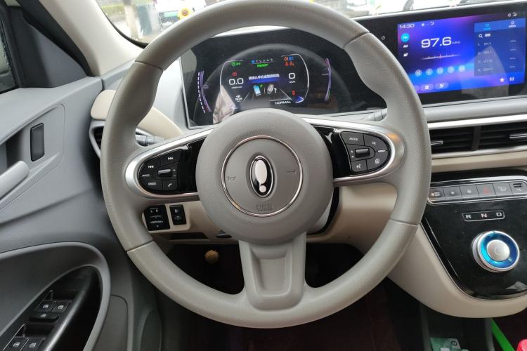 Used ORA White Cat 2022 Upgraded Model 305km Range Luxury Version Lithium-Ion Battery Steering Wheel