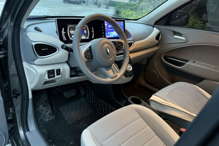 Used ORA White Cat 2022 Upgraded Model 305km Comfort Version Lithium-Ion Battery Interior 6