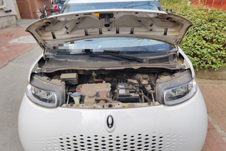 Used ORA White Cat 2022 Upgraded Model 305km Range Luxury Version Lithium-Ion Battery Engine Bay