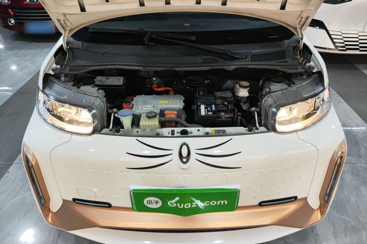 Used ORA White Cat 2022 Xiaoyue Mao Edition 360 km Luxury Model Lithium NMC Engine Bay