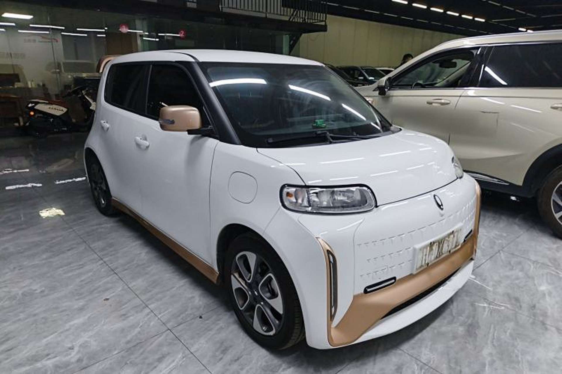 Used ORA White Cat 2022 Xiaoyue Mao Edition 360 km Luxury Model Lithium NMC Exterior 2