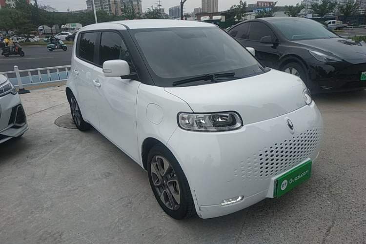 Used ORA White Cat 2022 Upgraded Model 305km Range Luxury Version Lithium-Ion Battery Front Right 45 Deg