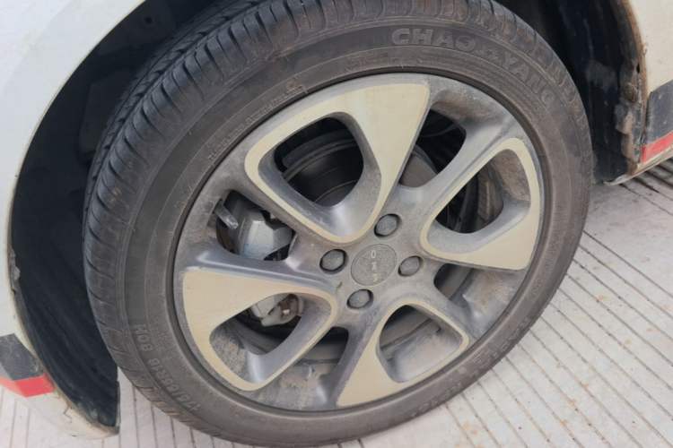 Used ORA White Cat 2022 Upgraded Model 305km Range Luxury Version Lithium-Ion Battery Left Front Wheel Hub