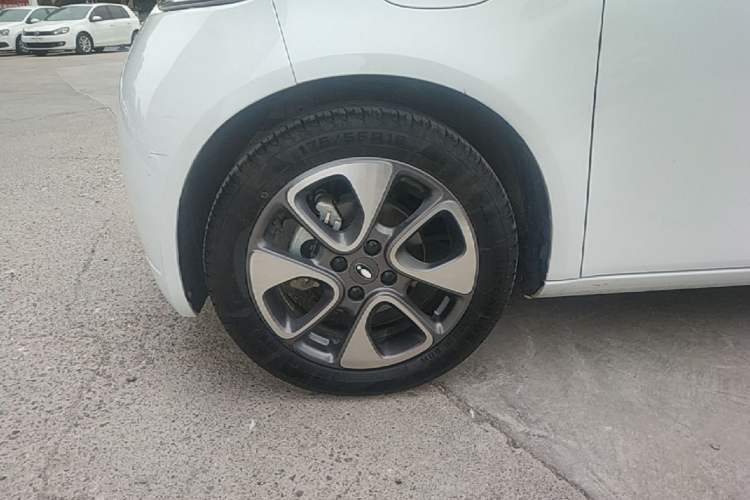 Used ORA White Cat 2022 Upgraded Model 305km Range Luxury Version Lithium-Ion Battery Left Front Wheel Hub