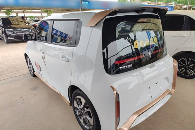 Used ORA White Cat 2022 Xiaoyue Mao Edition 360 km Luxury Model Lithium NMC Rear Left 45 Deg