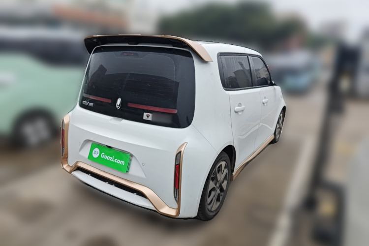 Used ORA White Cat 2022 Xiaoyue Mao Edition 360 km Luxury Model Lithium NMC Rear Right 45 Deg